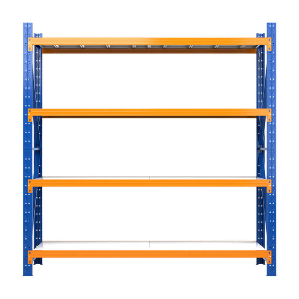 Giantz 2Mx2M Garage Shelving Warehouse Rack Pallet Racking Storage Shelf Blue Giantz