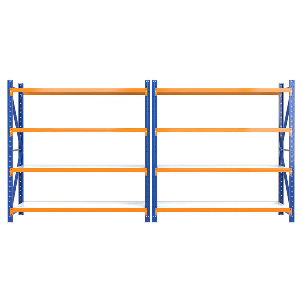 Giantz 4Mx2M Garage Shelving Warehouse Rack Orange Giantz