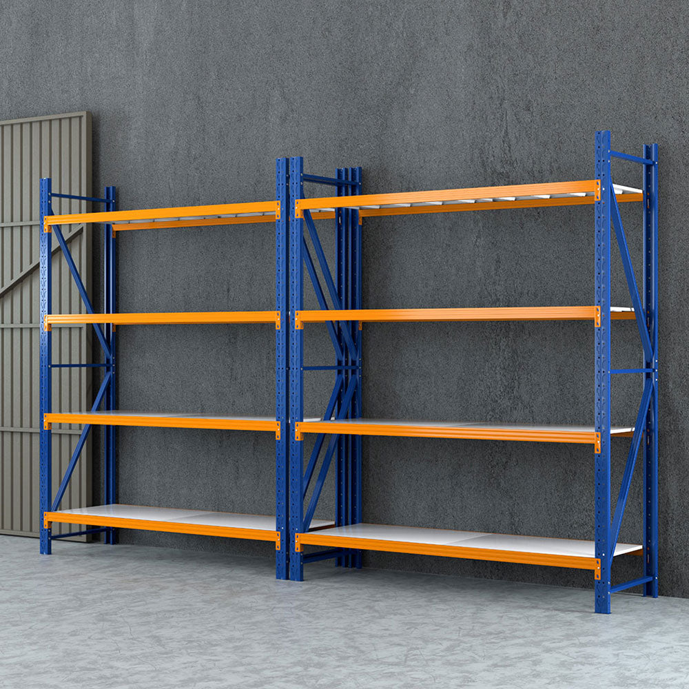 Giantz 4Mx2.4M Garage Shelving Warehouse Rack Giantz