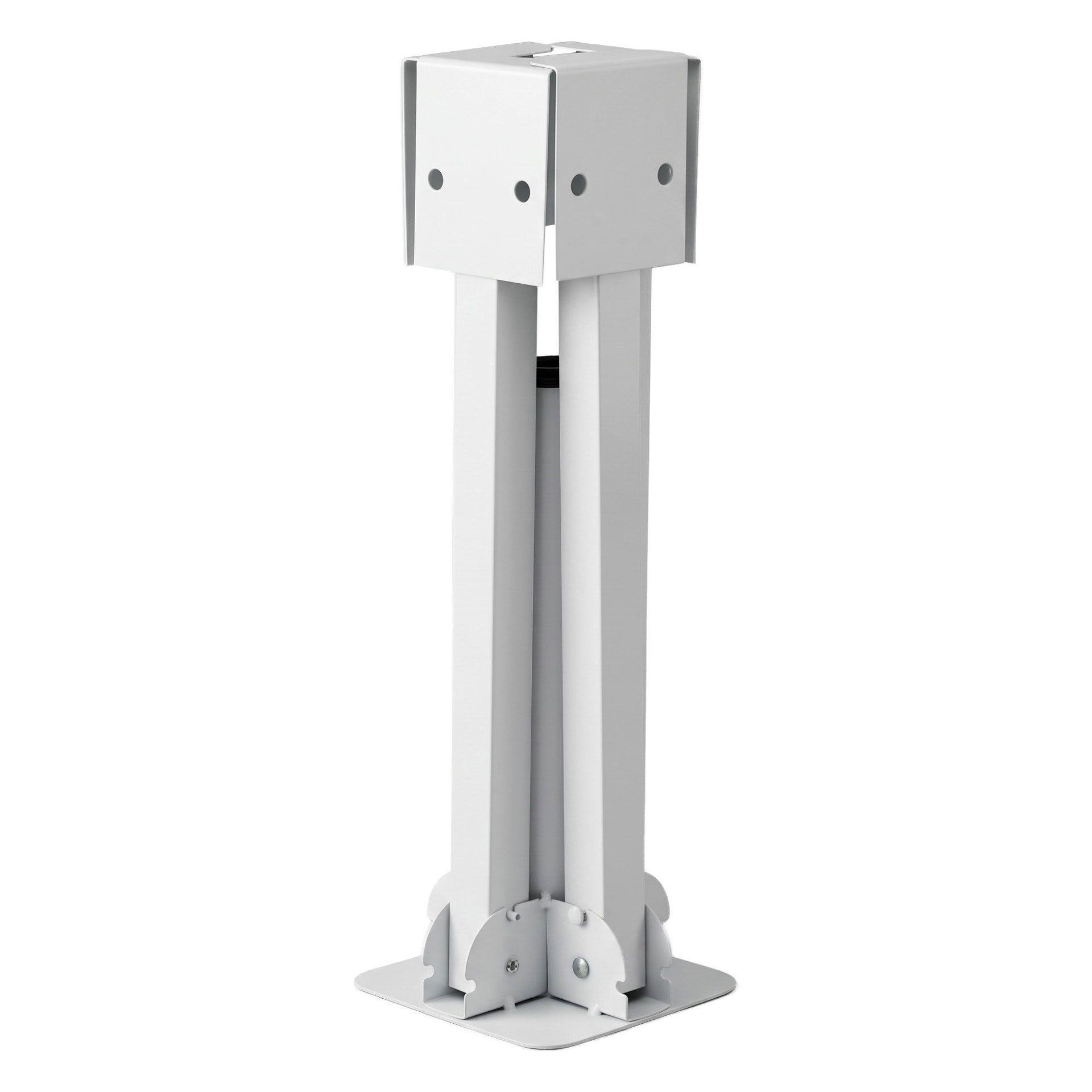Instahut Outdoor Umbrellas Base Steel Umbrella Holder 25 to 35mm White Awezingly