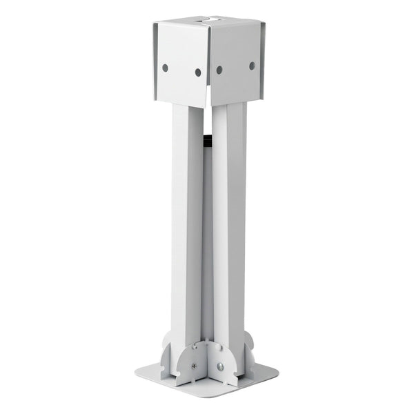 Instahut Outdoor Umbrellas Base Steel Umbrella Holder 25 to 35mm White Awezingly