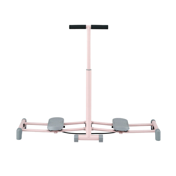 Everfit Foldable Ski Exercise Machine Leg Thigh Trainer Home Fitness Cardio Pink Awezingly