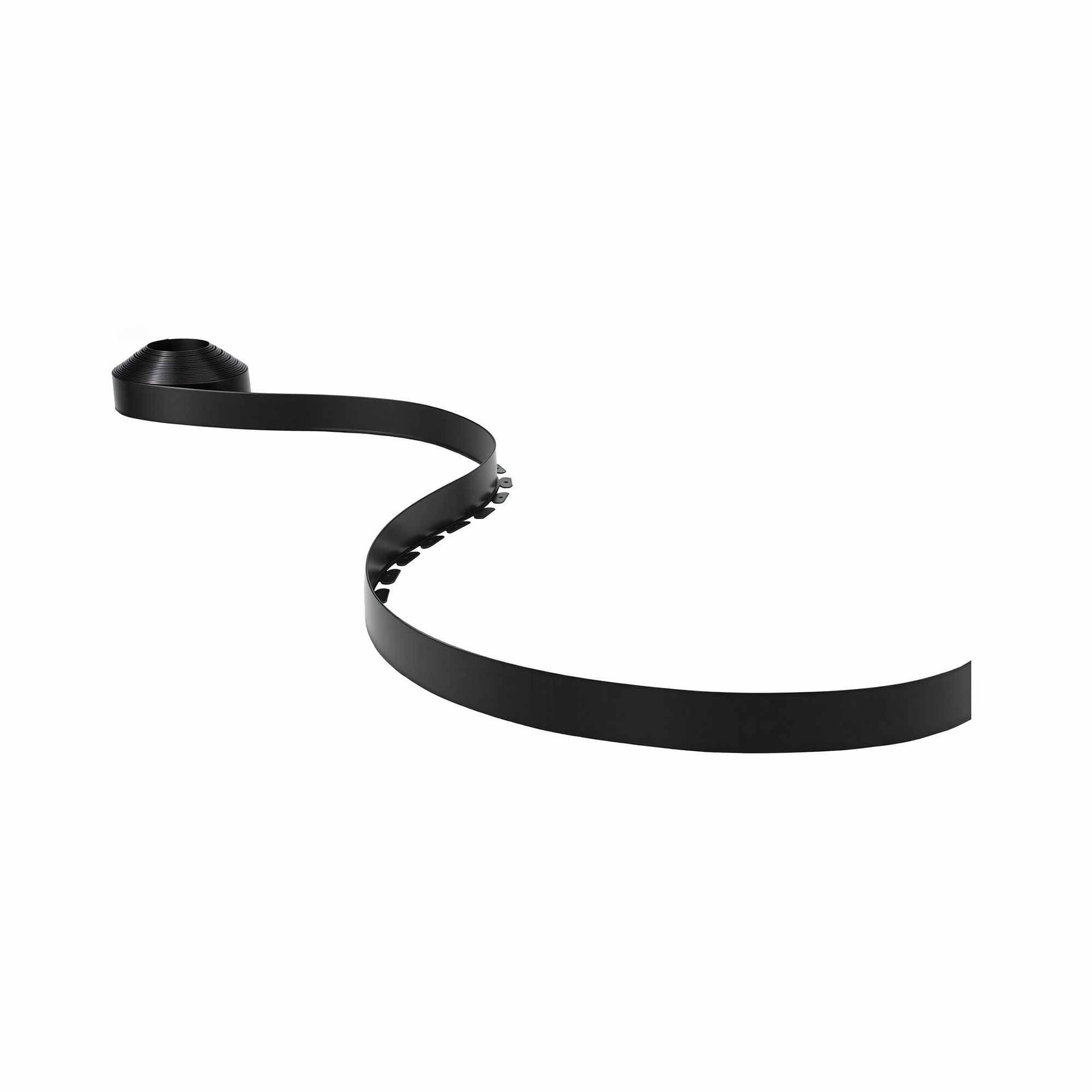 Green Fingers Garden Edging 33ft 30pcs Flexible Garden Border Plastic Lawn Edging Black Awezingly