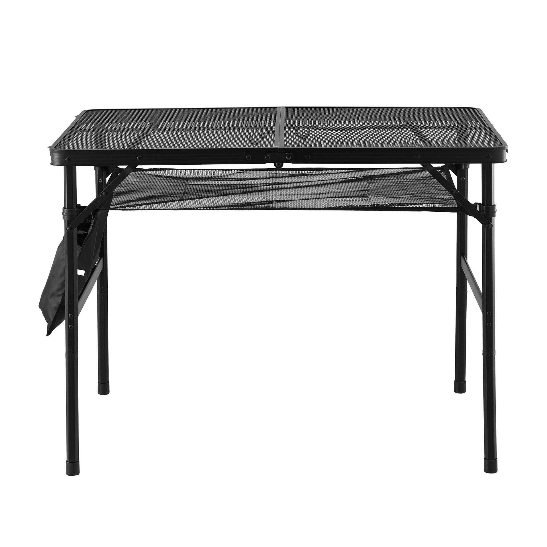 Gardeon BBQ Camp Table, 90*60*66 Portable Foldable Lightweight Grill Outdoor Metal Table 3.9kg Awezingly
