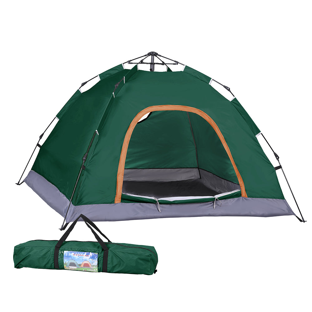 Weisshorn Camping Tent Instant Tent Pop up 2 Person Outdoor Hiking Tents Hiking Green Awezingly