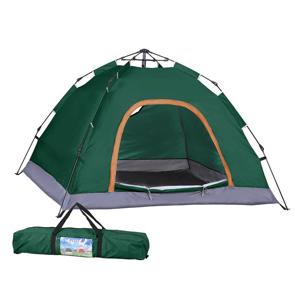 Weisshorn Camping Tent Instant Tent Pop up 2 Person Outdoor Hiking Tents Hiking Green Awezingly