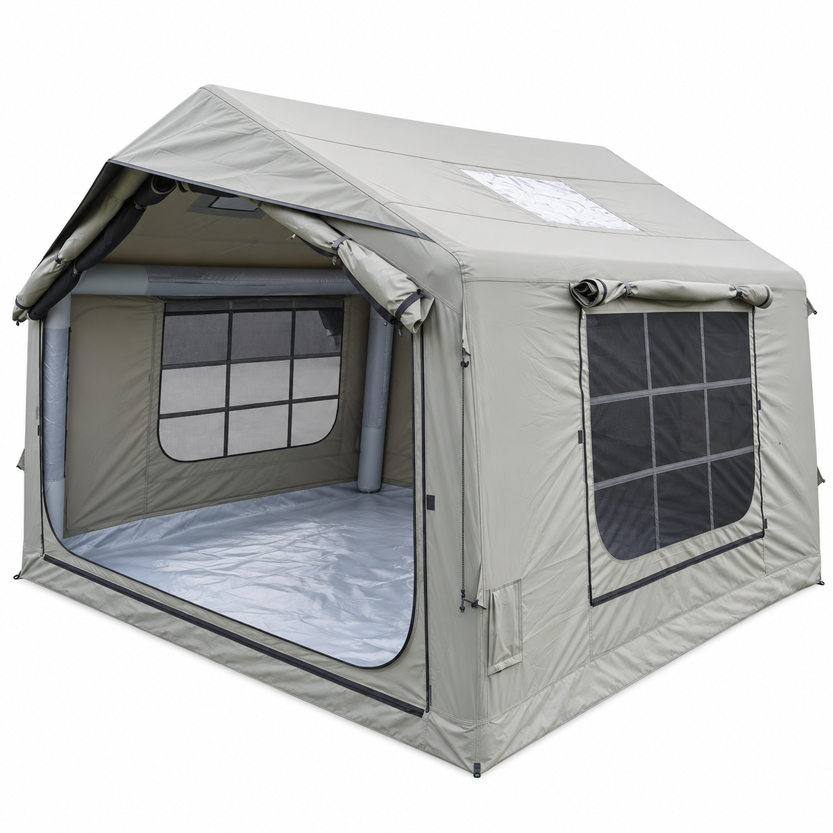 Weisshorn Inflatable Camping Tent Cabin Style with Skylight Mesh 300x265cm Awezingly