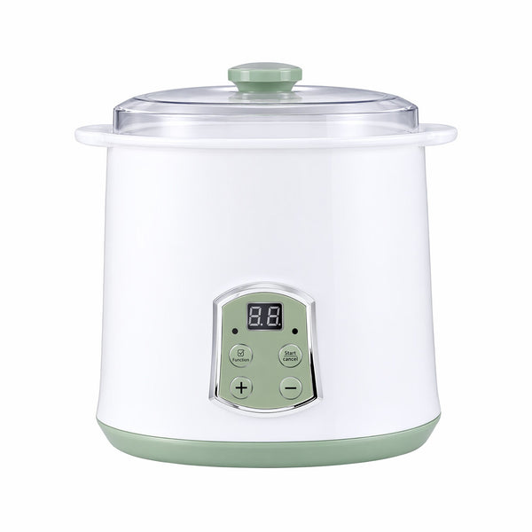 Devanti 2-in-1 Yoghurt Maker and Fermenter 2L with Greek Yoghurt Strainer Soft Cheese Machine Awezingly