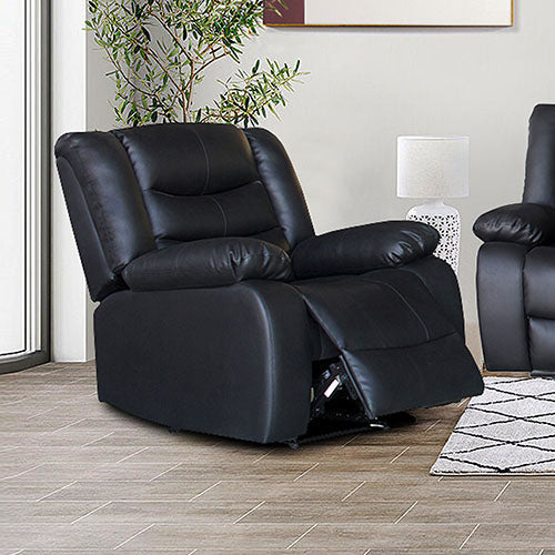 Fantasy Recliner Pu Leather 1R Black freeshipping - Awezingly