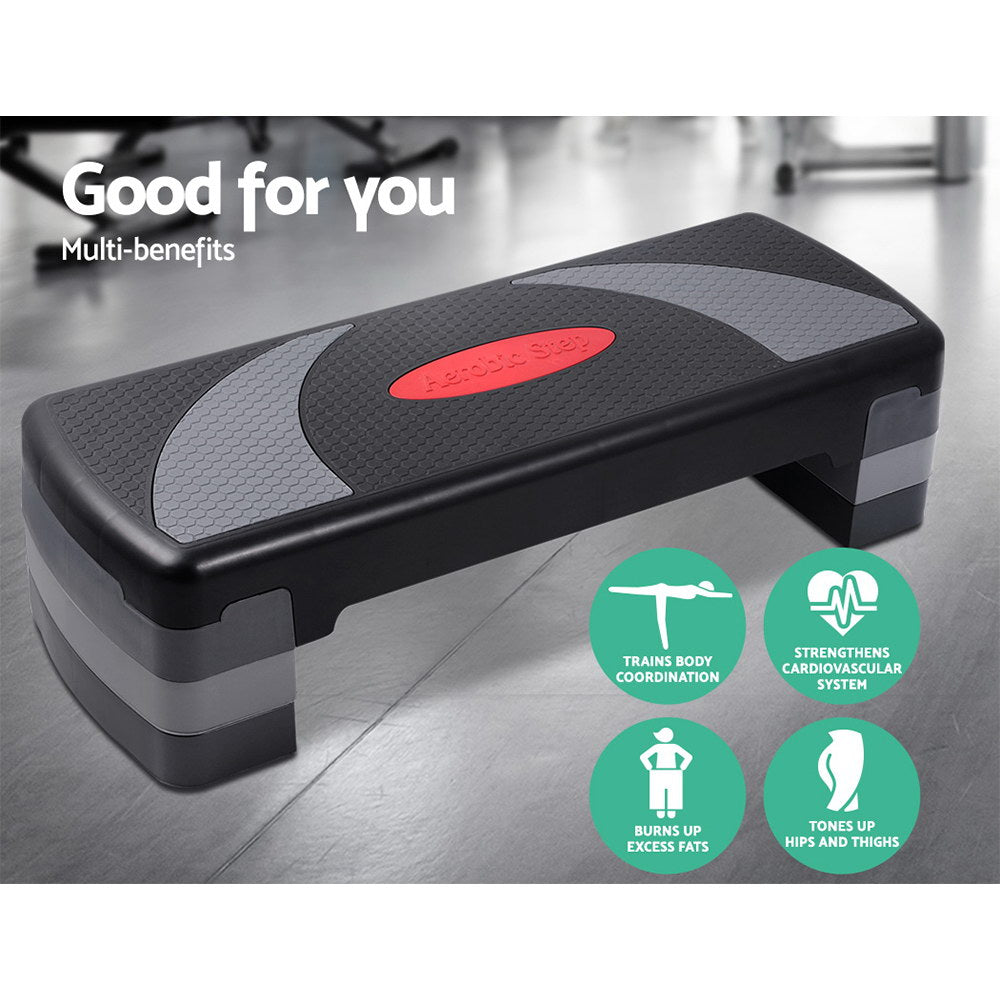 Everfit 3 Level Aerobic Step Bench Everfit