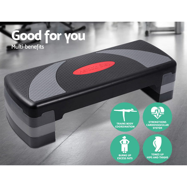 Everfit 3 Level Aerobic Step Bench Everfit