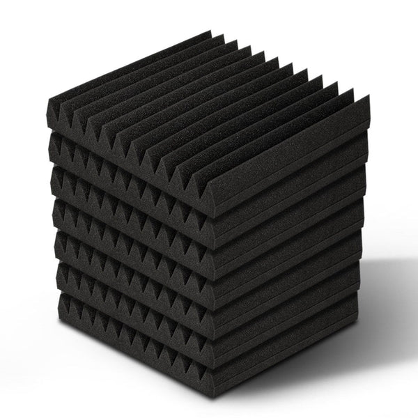 Alpha 40pcs Acoustic Foam Panels Tiles Studio Sound Absorbtion Wedge 30X30CM Alpha