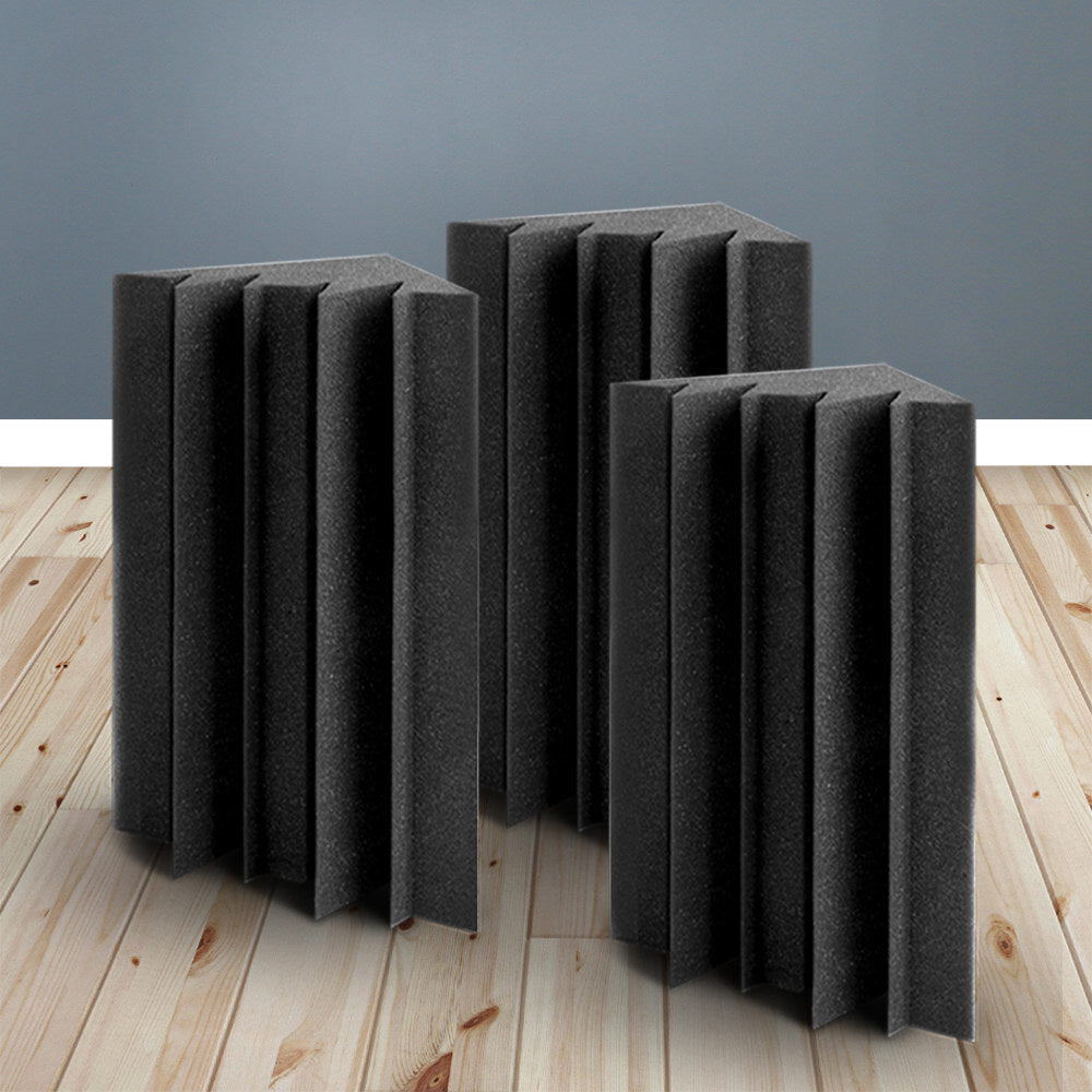 Alpha 20pcs Studio Acoustic Foam Corner Bass Trap Sound Absorption Treatment Alpha