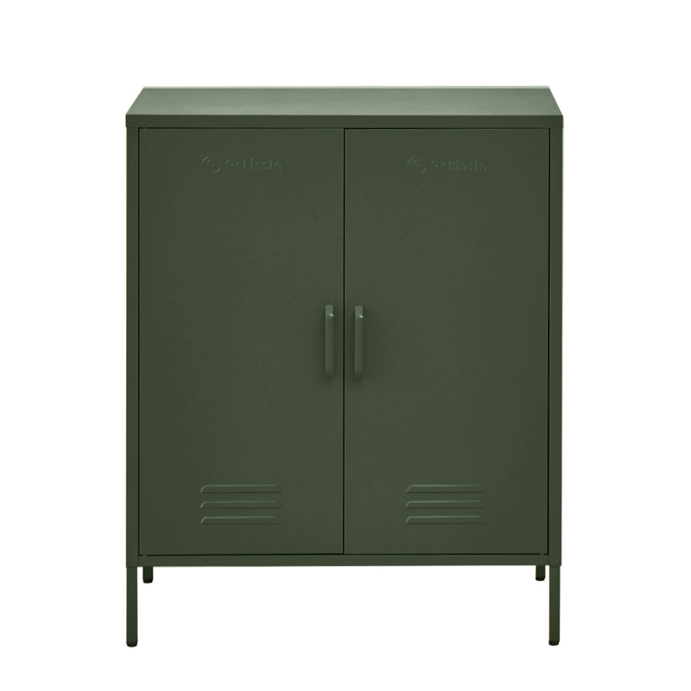 ArtissIn Buffet Sideboard Locker Metal Storage Cabinet - SWEETHEART Green ArtissIn