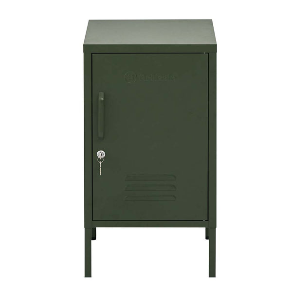 ArtissIn Mini Metal Locker Storage Shelf Organizer Cabinet Bedroom Green freeshipping - Awezingly