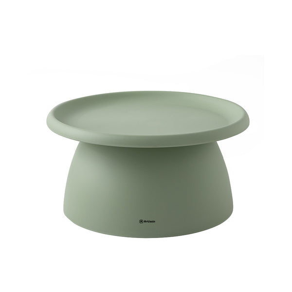 ArtissIn Coffee Table Mushroom Nordic Round Large Side Table 70CM Green freeshipping - Awezingly
