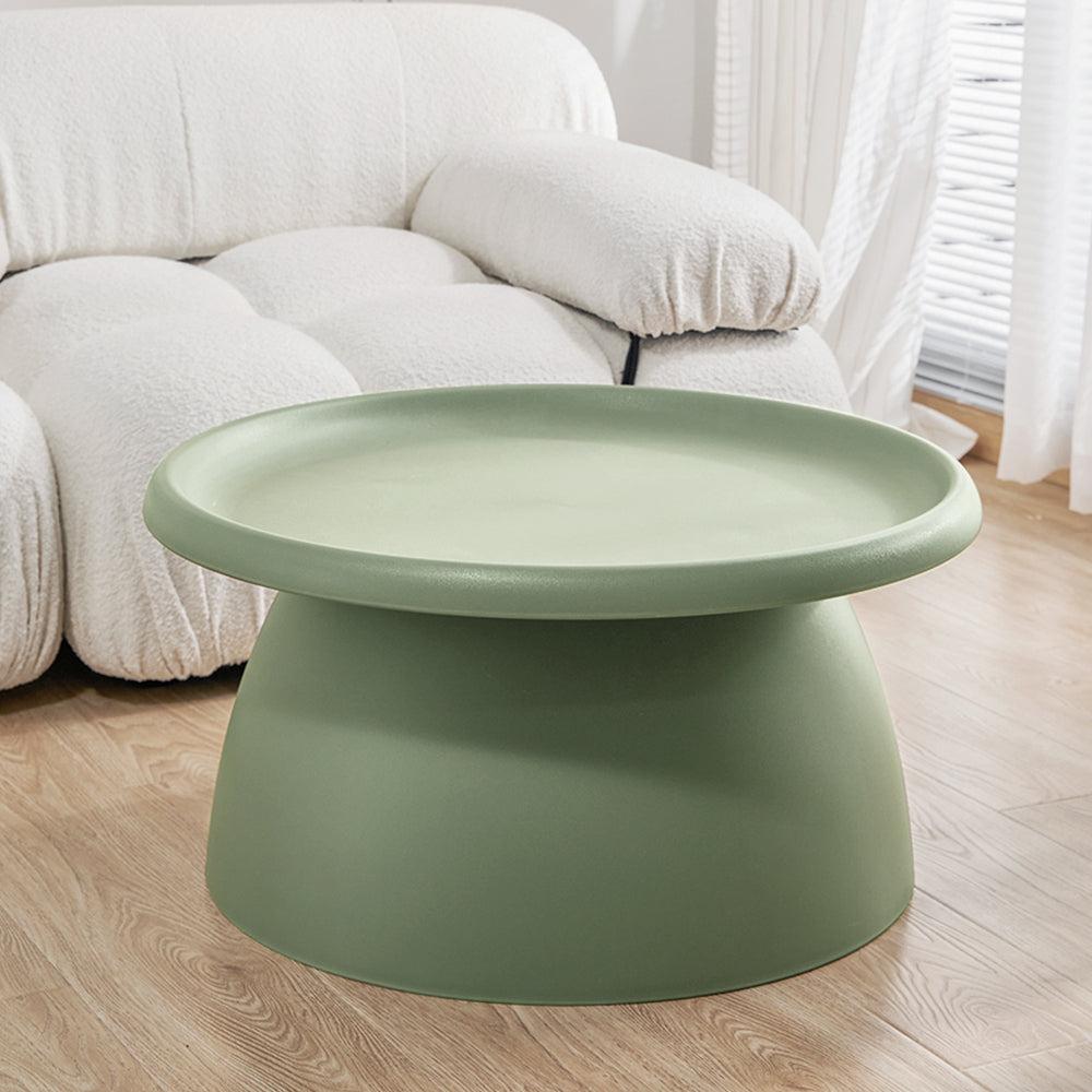 ArtissIn Coffee Table Mushroom Nordic Round Large Side Table 70CM Green freeshipping - Awezingly