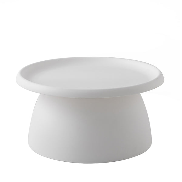 ArtissIn Coffee Table Mushroom Nordic Round Large Side Table 70CM White freeshipping - Awezingly