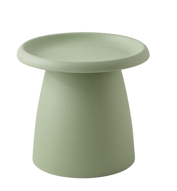 ArtissIn Coffee Table Mushroom Nordic Round Small Side Table 50CM Green ArtissIn