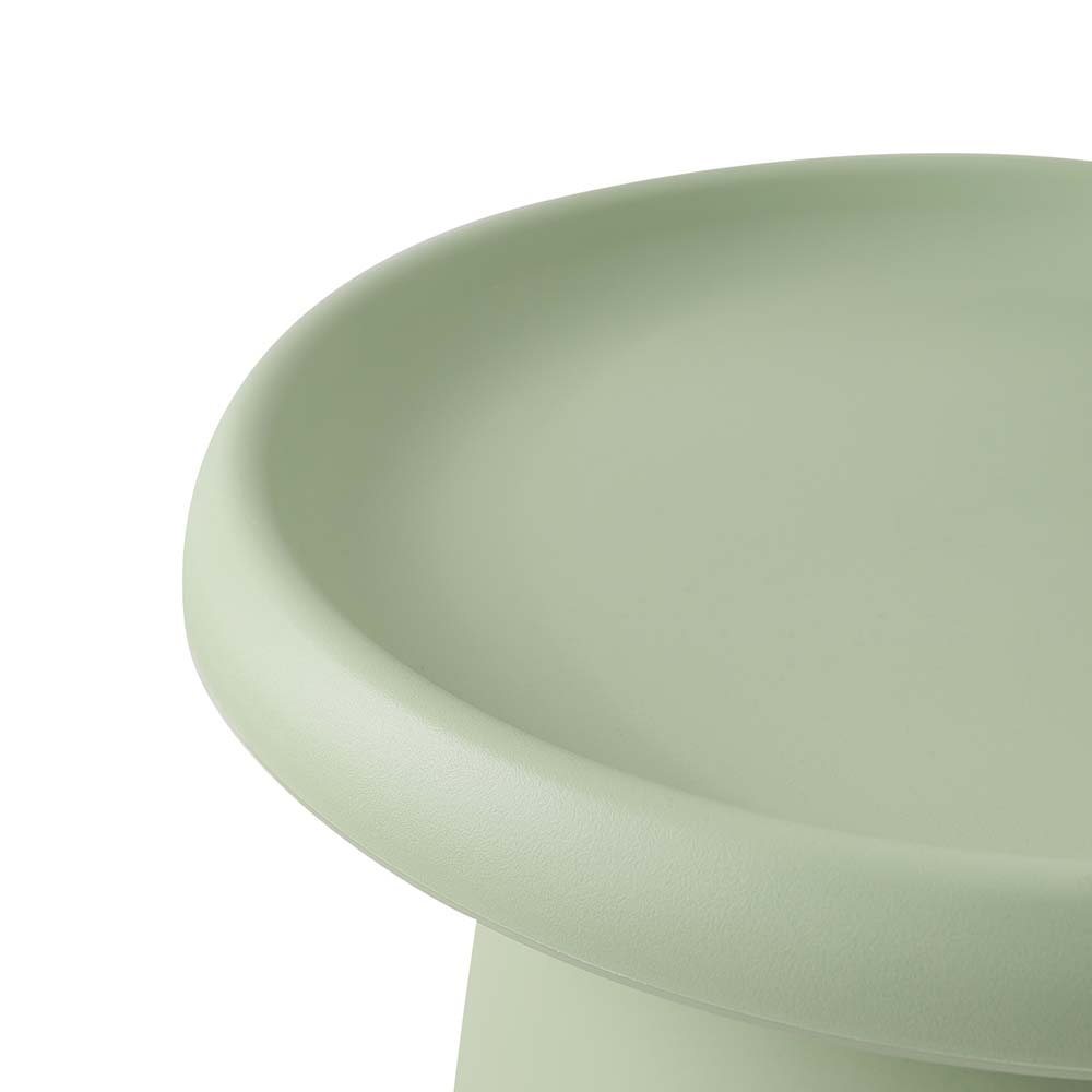 ArtissIn Coffee Table Mushroom Nordic Round Small Side Table 50CM Green ArtissIn