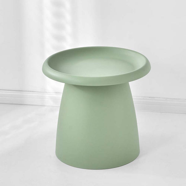 ArtissIn Coffee Table Mushroom Nordic Round Small Side Table 50CM Green ArtissIn
