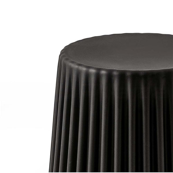 ArtissIn Set of 2 Cupcake Stool Plastic Stacking Stools Chair Outdoor Indoor Black freeshipping - Awezingly