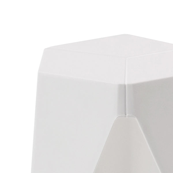 ArtissIn Set of 2 Puzzle Stool Plastic Stacking Stools Chair Outdoor Indoor White freeshipping - Awezingly