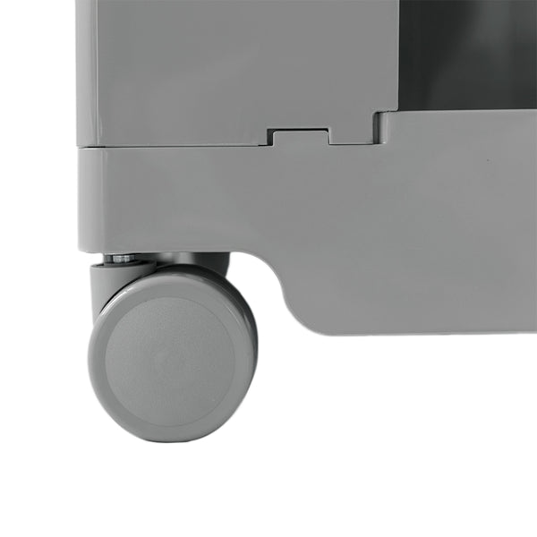 ArtissIn Bedside Table Side Tables Nightstand Organizer Replica Boby Trolley 5Tier Grey freeshipping - Awezingly