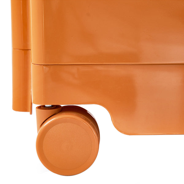 ArtissIn Bedside Table Side Tables Nightstand Organizer Replica Boby Trolley 5Tier Orange freeshipping - Awezingly