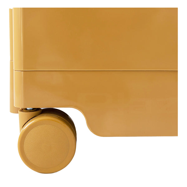 ArtissIn Bedside Table Side Tables Nightstand Organizer Replica Boby Trolley 5Tier Yellow freeshipping - Awezingly