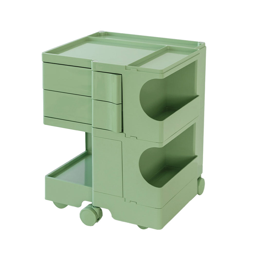 ArtissIn Replica Boby Trolley Storage 3 Tier Drawer Cart Shelf Mobile Green freeshipping - Awezingly