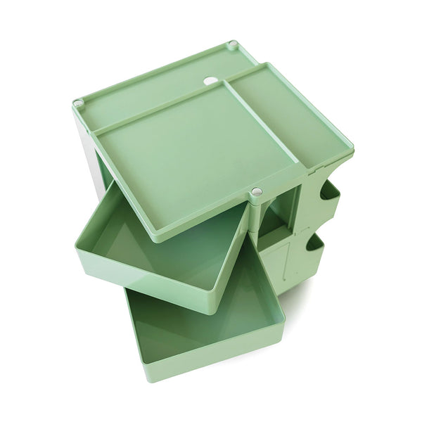 ArtissIn Replica Boby Trolley Storage 3 Tier Drawer Cart Shelf Mobile Green freeshipping - Awezingly