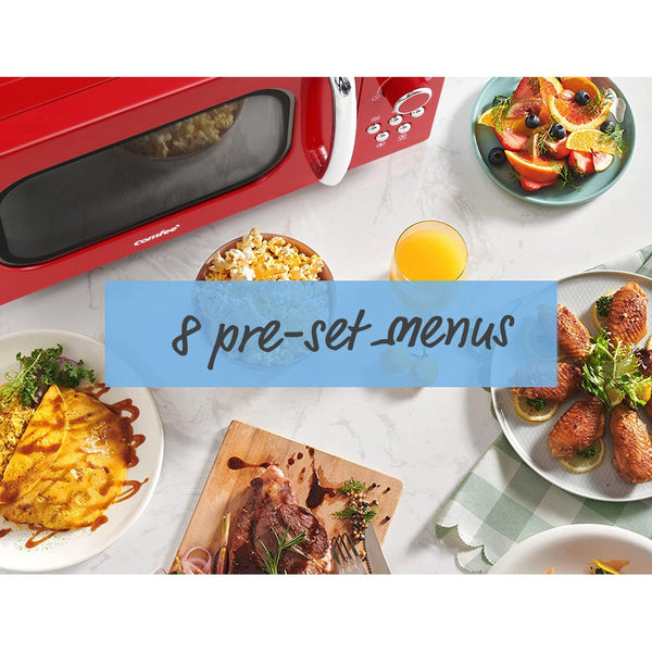 Comfee 20L Microwave Oven 800W Countertop Benchtop Kitchen 8 Cooking Settings Comfee