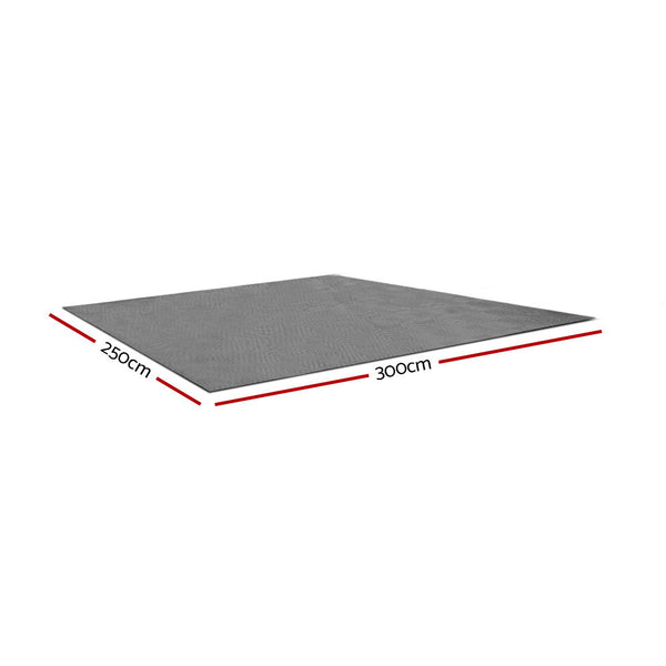 Weisshorn 3 X 2.5M Annex Floor Mat - Grey freeshipping - Awezingly