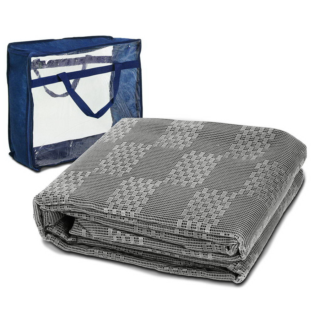Weisshorn Heavy Duty Annex Matting 6 x 2.5M - Grey freeshipping - Awezingly
