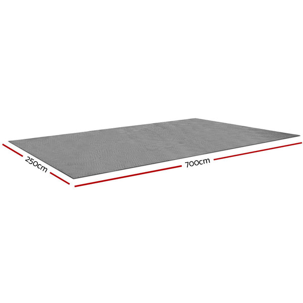 Weisshorn 7 X 2.5M Annex Floor Mat - Grey freeshipping - Awezingly