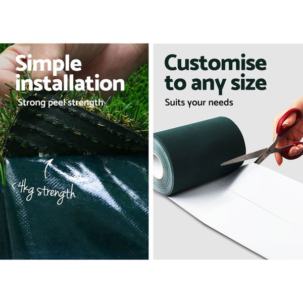 Primeturf 2x10m Artificial Grass Synthetic Fake 20SQM Turf Lawn 17mm Tape Primeturf