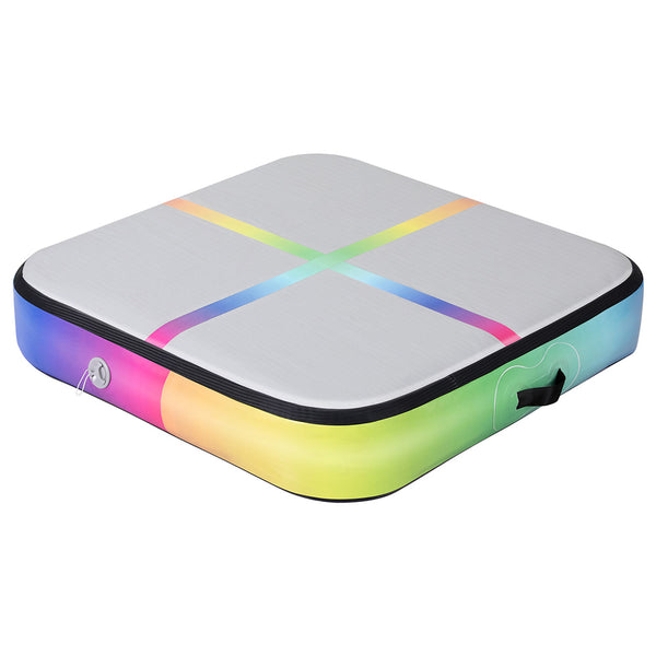 Everfit 1m Air Track Mat Inflatable Gymnastics Tumbling Mat Colourful Everfit