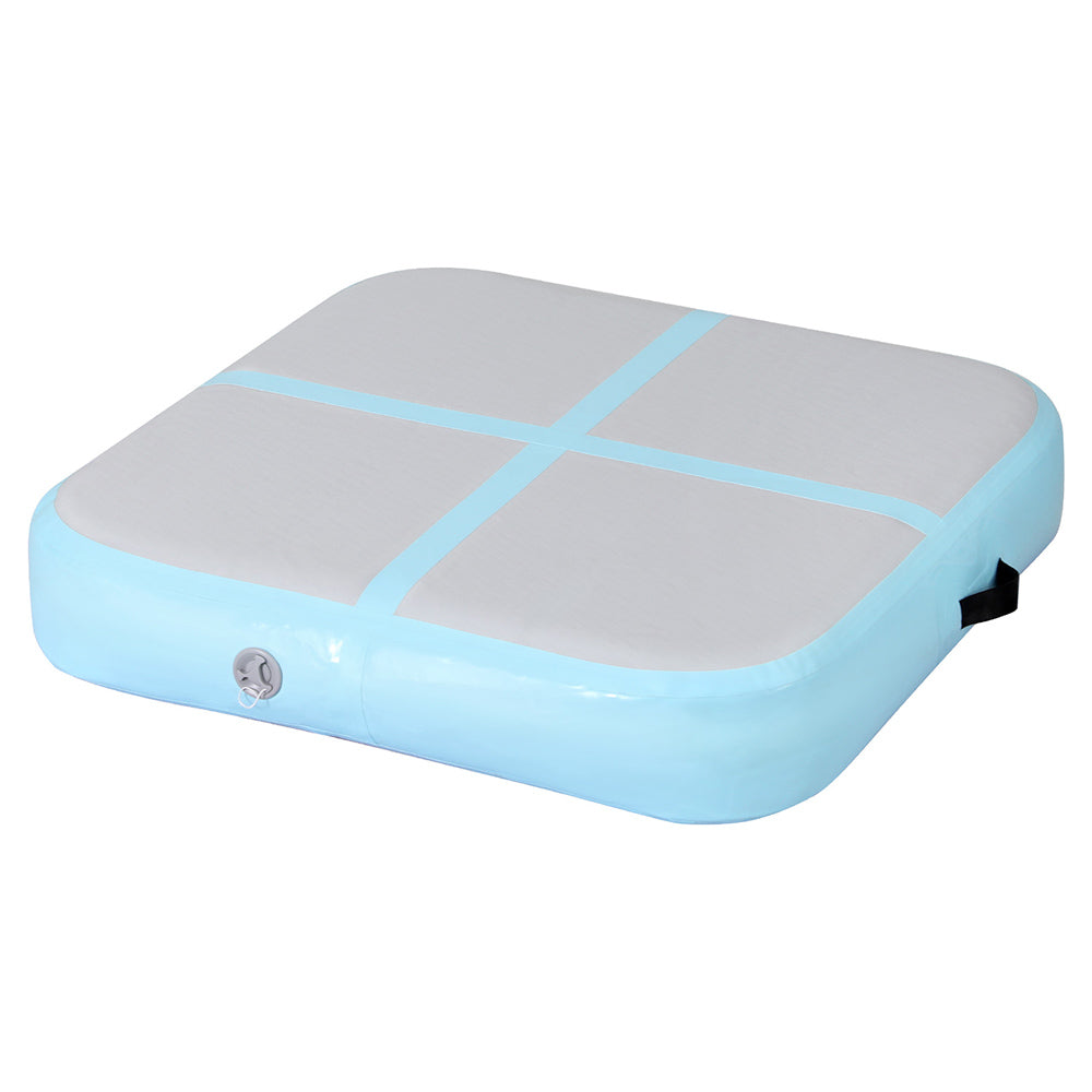 Everfit 1m Air Track Mat Inflatable Gymnastics Tumbling Mat Green Everfit