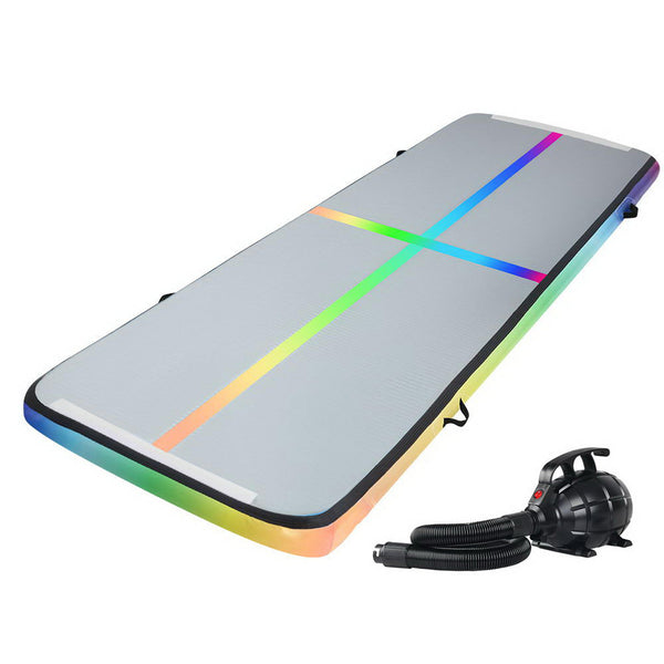 Everfit 3M Air Track Gymnastics Tumbling Exercise Mat Inflatable Mats + Pump freeshipping - Awezingly