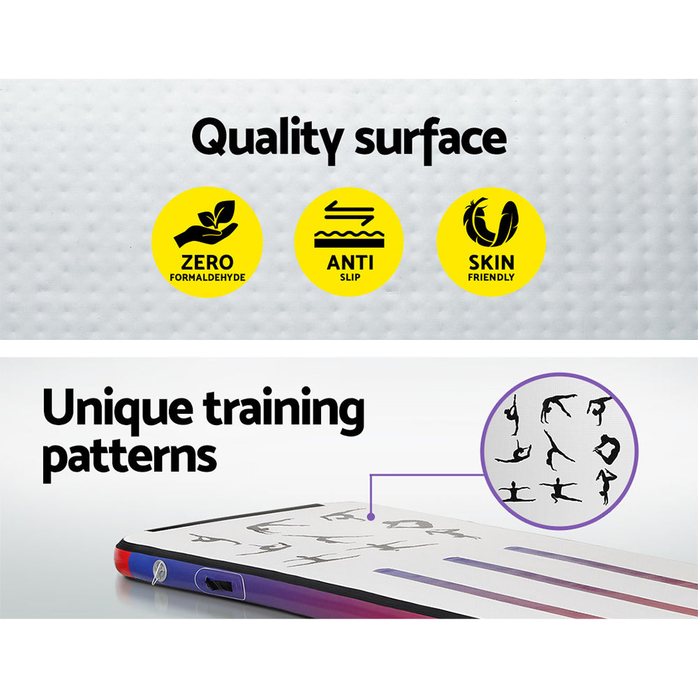 Everfit 3M Air Track Gymnastics Tumbling Mat Exercise Cheerleading Unique Style Everfit