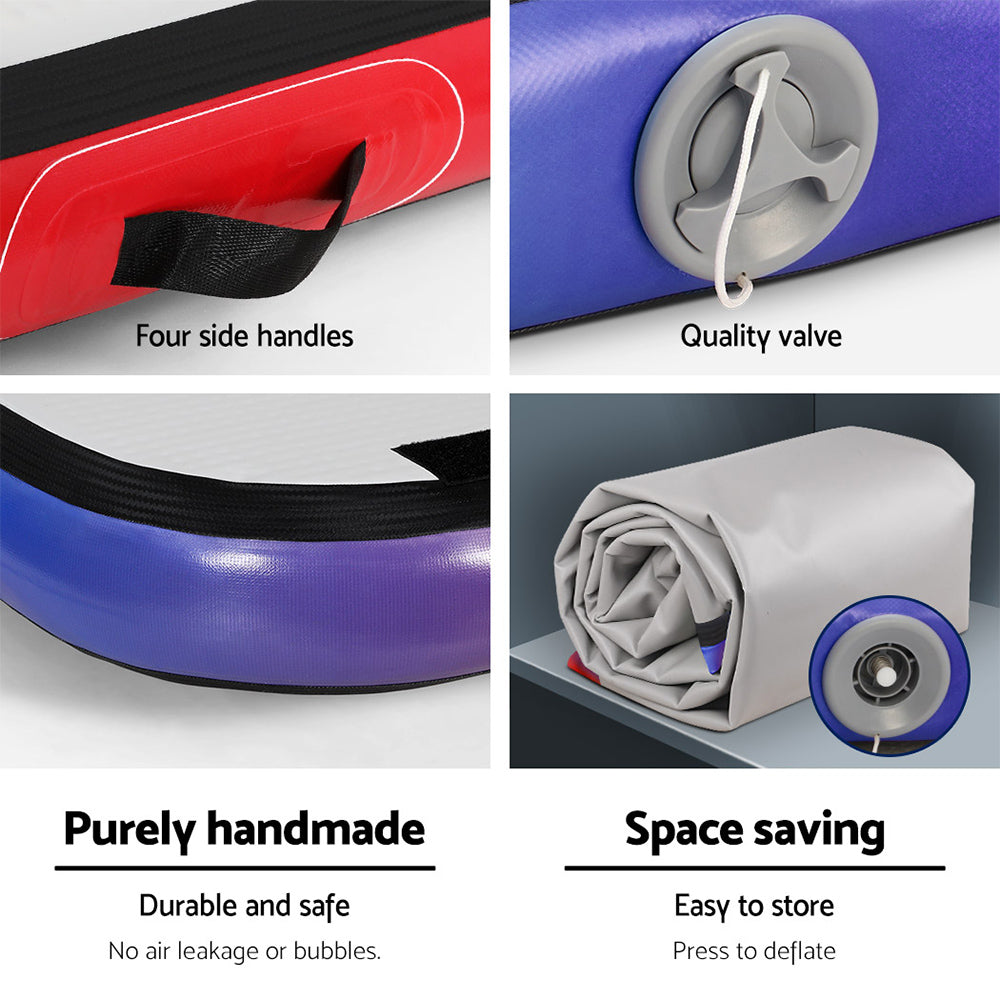 Everfit 3M Air Track Gymnastics Tumbling Mat Exercise Cheerleading Unique Style Everfit