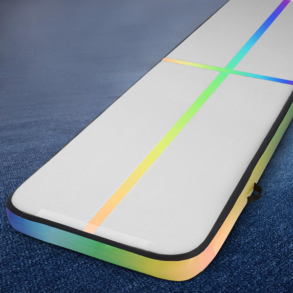 Everfit 4X1M Air Track Inflatable Tumbling Mat Gymnastics Yoga Mat freeshipping - Awezingly