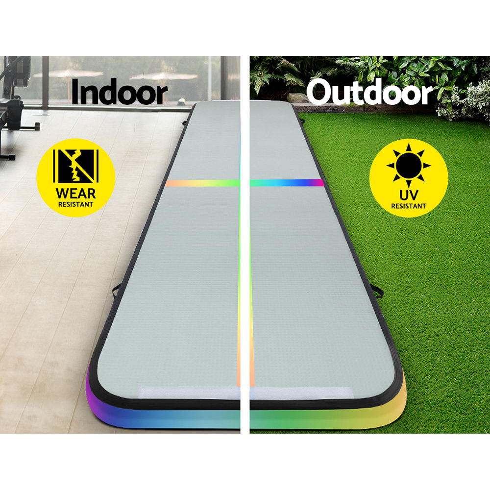 Everfit 5X1M Air Track Inflatable Tumbling Mat Gymnastics Yoga Mat freeshipping - Awezingly