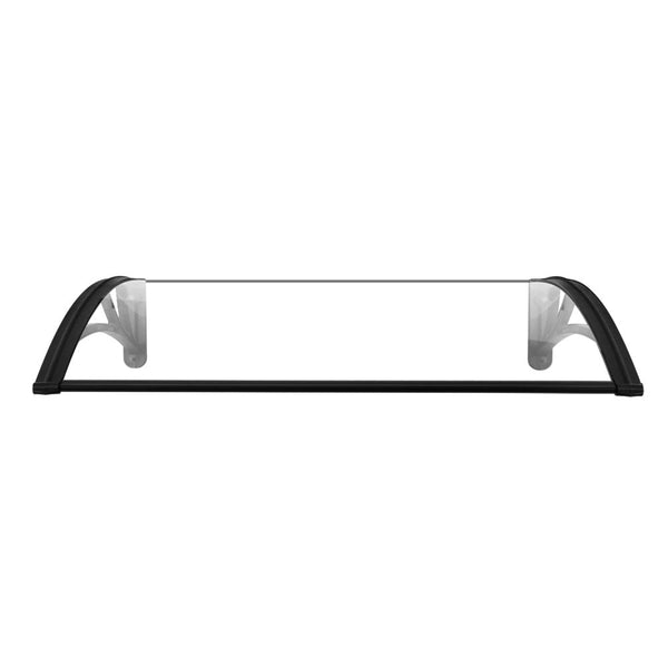 Instahut Window Door Awning Outdoor Solid Polycarbonate Canopy Patio 1mx3m DIY Instahut