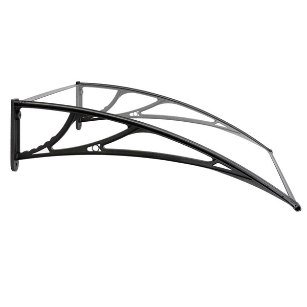 Instahut Window Door Awning Outdoor Solid Polycarbonate Canopy Patio 1mx3m DIY Instahut