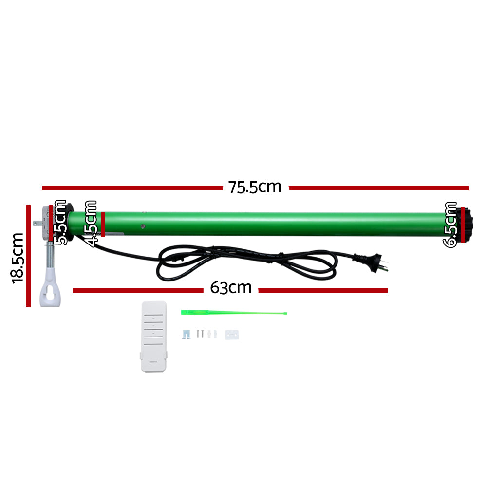 Instahut 230V Replacement Motor w/ remote 40NM Folding Arm Awning Outdoor Blind Does not apply