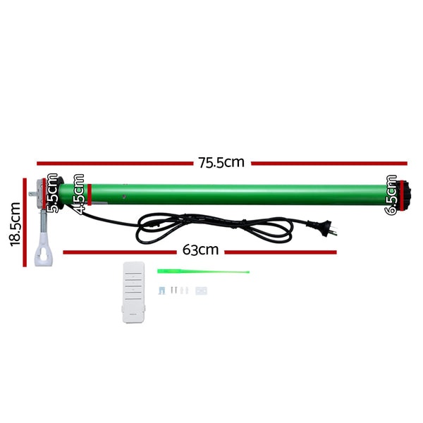 Instahut 230V Replacement Motor w/ remote 40NM Folding Arm Awning Outdoor Blind Does not apply
