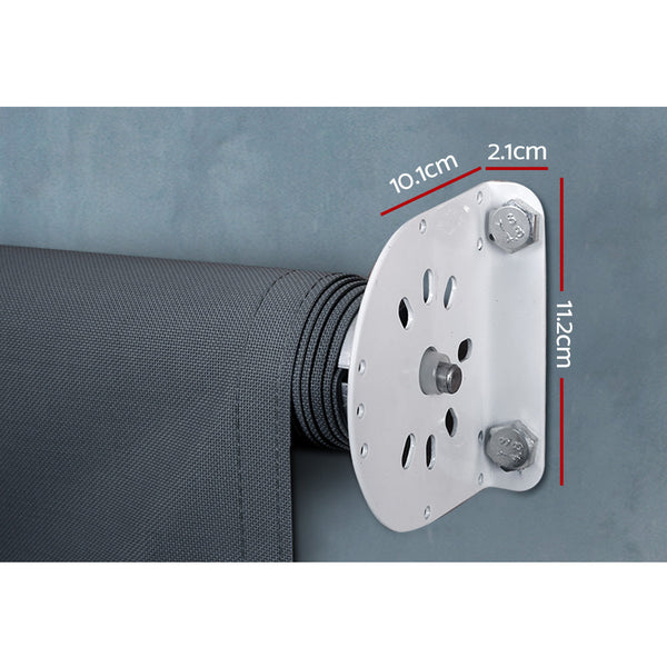 Instahut Outdoor Blind Privacy Screen Roll Down Awning Canopy Window 1.5X2.5M Instahut