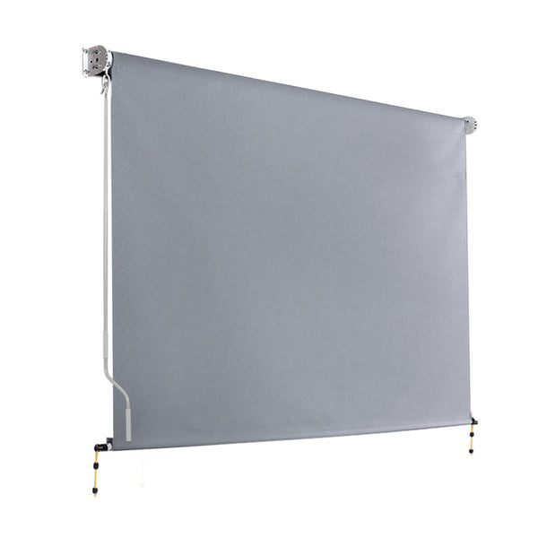 Instahut Outdoor Blind Window Privacy Screen Roll Down Awning Canopy 3.0X2.5M Instahut
